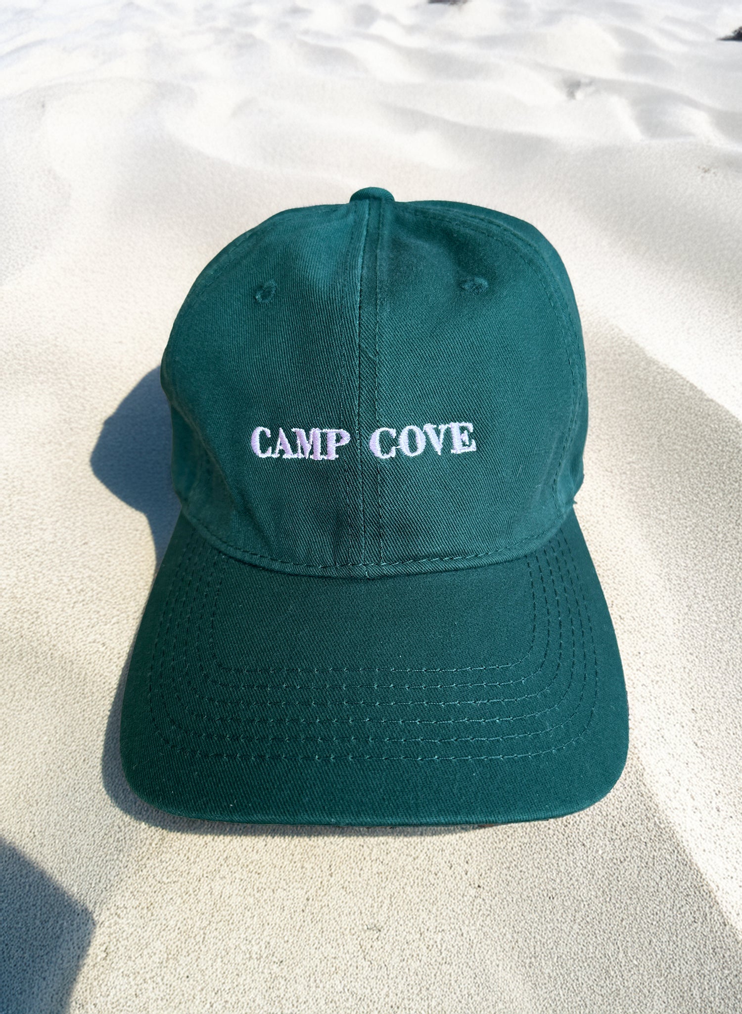 Camp Cove Cap | Dark Green/Pink