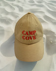 Camp Cove Cap | Khaki/Red