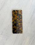 Classic Wide Tooth Comb | Tortoise Shell