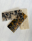 Classic Wide Tooth Comb | Tortoise Shell