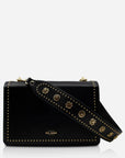 Sol Sana Flap Bag | Black/Gold