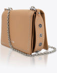 Sol Sana Flap Bag | Tan/Silver