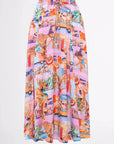 Sheike Malibu Dreaming Printed Midi Skirt