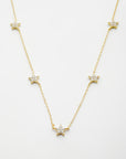 Stars Necklace in Gold