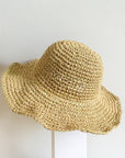 Flexible Straw Sun Hat | Natural