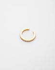 Bella Ear Cuff in Gold/Clear