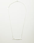 Bianca Bar Necklace in Silver