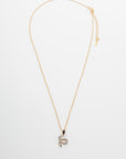 Eden Necklace in Black/Gold