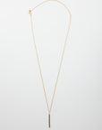 Gwen Necklace in Black/Gold