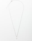 Lock Chain Necklace in Silver